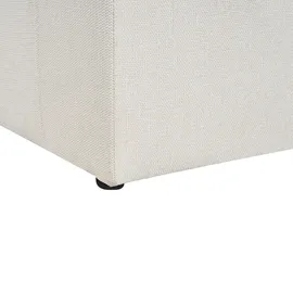 Beliani Sofa 3-Sitzer Alla Stoff Hellbeige