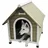 Nobby Hundehütte Civetta 2 Java 84 x 70 cm braun-weiß