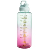 Fackelmann Paris Hilton – Motivations-Trinkflasche 1,8 Liter in pink/blau