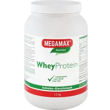 MEGAMAX Whey Protein Schoko Pulver 1200 g