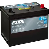 Exide Premium 75Ah Autobatterie