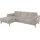 exxpo - sofa fashion Eckcouch 2-Sitzer beige