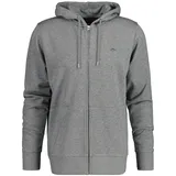 GANT REG SHIELD FULL ZIP HOODIE Herren Grau XL