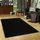 Snapstyle Cottage Hochflorteppich 200 x 200 cm Schwarz