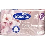 Alouette Toilettenpapier Deluxe 5-lagig, 6 Rollen