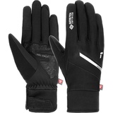 Reusch Versa Gore-TEX INFINIUM LF Touch-TEC warme und Winddichte Skihandschuhe Sporthandschuhe, Touchscreen Winter-Handschuhe, schwarz/Silber, 8.5