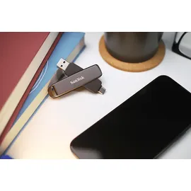 SanDisk Extreme PRO Dual Drive USB Stick, 1 TB, Schwarz