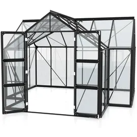 Vitavia Campus Alu Schwarz Glas 3 mm 13 m2