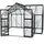 Vitavia Campus Alu Schwarz Glas 3 mm 13 m2
