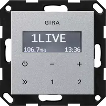 Gira Unterputz-Radio RDS 228426