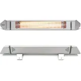 VASNER Teras 25 Basix Heizstrahler 1 Stufe 2500 W Silber –