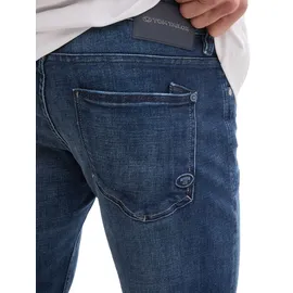 Tom Tailor Herren Jeans JOSH Slim Fit Used Dark Blau 10120 Normaler Bund Reißverschluss W 34 L 36