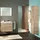 Sanipa 3way Hochschrank 35,0 x 170,0 x 34,5 cm Weiß-Soft Metall/Spanplatte
