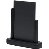 Securit Tischaufsteller ELEGANT, klein, schwarz