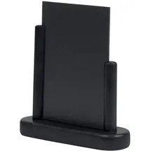 Securit Tischaufsteller ELEGANT, klein, schwarz