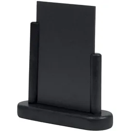 Securit Tischaufsteller ELEGANT, klein, schwarz