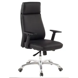 FineBuy Porto Leder Schwarz