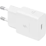 Samsung EP-T1510 Schnellladegerät mit USB-C-Kabel Weiß