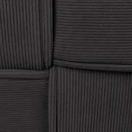 CLP Sitzhocker Cord Forinta dunkelgrau