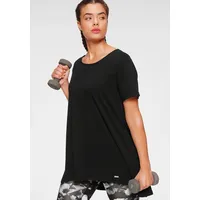 VENICE BEACH Funktionsshirt »Funktionsshirt«, Kurzarm, lockere Passform, schwarz,