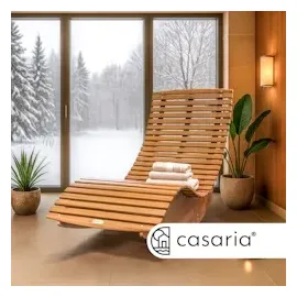 vidaXL Sonnenliege 149 x 60 x 86 cm braun 2 St.