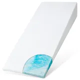 Bestschlaf Gelschaum Topper 180 x 200 cm weiß