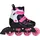 Powerslide Khaan Kinder Schwarz/Rosa 39-42