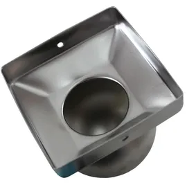 Baumarktplus Edelstahl Pfostenkappe Abdeckkappe Pfosten Kugel 101 mm 10x10cm