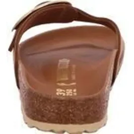 Birkenstock Madrid Big Buckle Nubukleder geölt schmal cognac 39