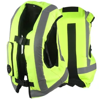BDXZJ Motorrad-Airbag-Weste, Radfahren Warnweste Airbag Weste, Racing Airbag Weste Reflektierende Airbag Weste Motorrad, Reitausrüstung für Motorräder, Fahrräder A,XL