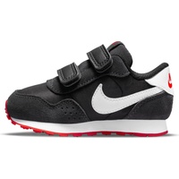 Nike MD Valiant Sneaker, Black/White-Dark Smoke Grey-University Red, 27