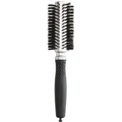 Olivia Garden Essential Blowout Soft Boar Bristles Silver 25 mm