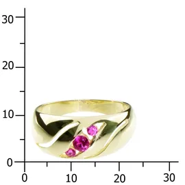 Ostsee-Schmuck Fingerring OSTSEE-SCHMUCK "Ostsee-Schmuck Ring Pina Ring Pina" Gr. 58, gold, Fingerringe, Damen, 58 (18,5), Gelbgold 333, Fingerring