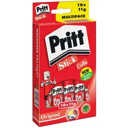 Pritt 6309079, Klebestift, 11 g, Karton, Stoff, Papier, 20 °C, CE, 10 Stück(e)