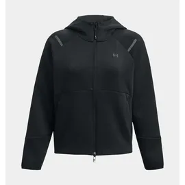 Under Armour Unstoppable Fleece Kapuzenjacke Damen 001 black/black L