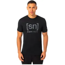 super.natural Logo Lines schwarz L