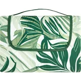 LIVARNO home Picknickdecke, 200x200cm (Grün/Weiß)