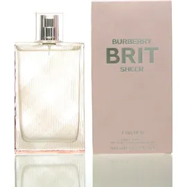 Burberry Brit Sheer Eau de Toilette 100 ml