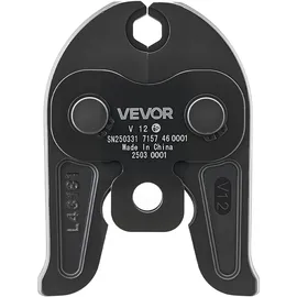 Vevor 12 mm Pressbacke für V-Typ Edelstahlrohre