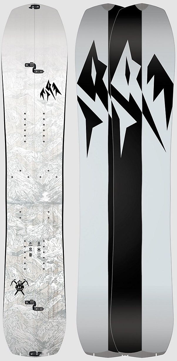 Jones Snowboards Solution 2025 Splitboard black Gr. 154