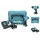 Makita DHG 181 RF1J Akku Heißluftgebläse 18 V 150 - 550°C + 1x Akku 3,0 Ah + Ladegerät + Makpac