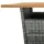 vidaXL Gartenbar Set 3-tlg. Grau