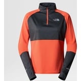 The North Face Run Wander-Shirt Radiant Orange/Asphtgyh S