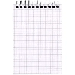 Rhodia 5x Spiralblock Rhodia Notepad A6, 80 Blatt kariert 80g - Orange 13500C