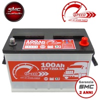 Batterie Truck Original Speed by SMC G28100 12 V 100 Ah 720 A EN mit Pluspol RECHTS