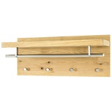 Haku-Möbel HAKU Wandgarderobe Oak Holz braun Eiche