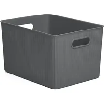 Tatay Aufbewahrungsbox 29,4 x 38,5 x 23 cm 1-tlg. Grau