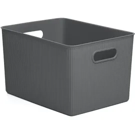 Tatay Aufbewahrungsbox 29,4 x 38,5 x 23 cm 1-tlg. Grau