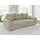 s-style möbel Couch Boucle 3-Sitzer + 2-Sitzer Beige