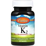 Carlson Labs Vitamin K2, 5mg - 60 caps EUR/kg)